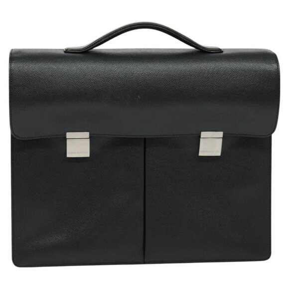 LOUIS VUITTON Taiga Serviette Kazan Business Bag Ardoise M30802 LV Auth bs25031 - Picture 2 of 16